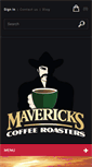 Mobile Screenshot of maverickscoffee.com